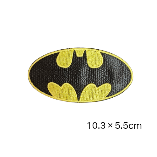 Bat Embroidered Iron On Patches