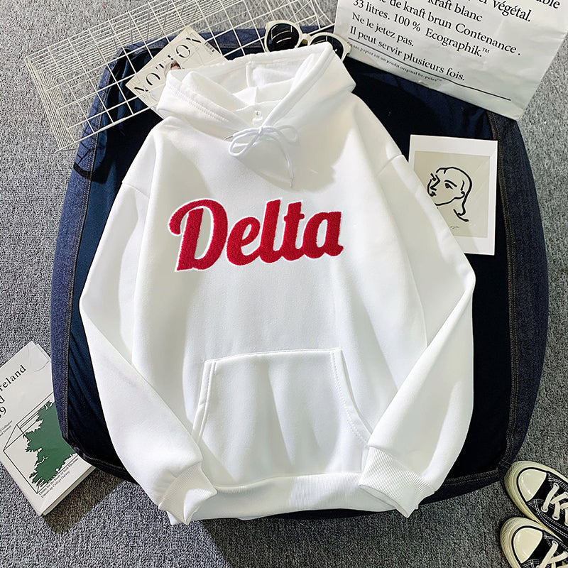 DELTA Sorority Chenille Greek Letters Iron On Patch