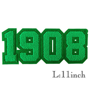 AKA Sorority 1908 Ivy Chenille Iron on Patches
