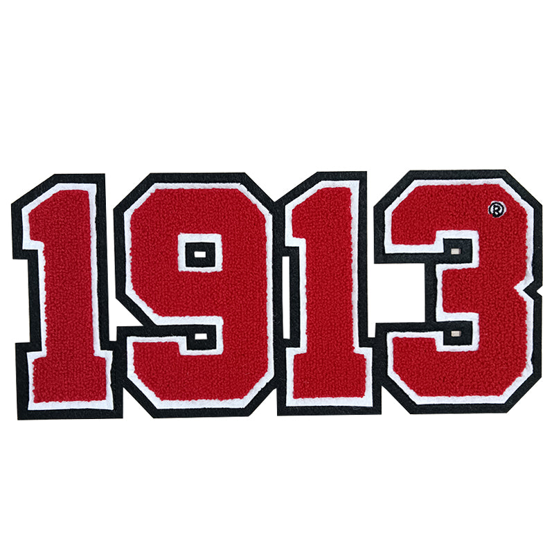 Delta Sorority Number 1913 Iron on Patches