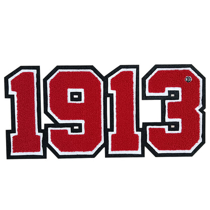 Delta Sorority Number 1913 Iron on Patches