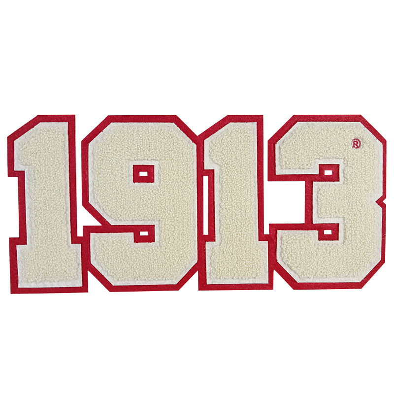 Delta Sorority Number 1913 Iron on Patches