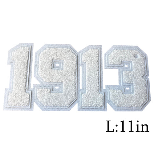 Delta Sorority Number 1913 Iron on Patches