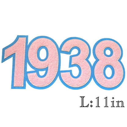 Chenille Jack And Jill Of American Since 1938 Iron on Patch