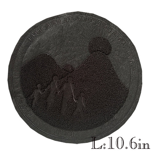 Chenille Jack And Jill Of American Since 1938 Iron on Patch