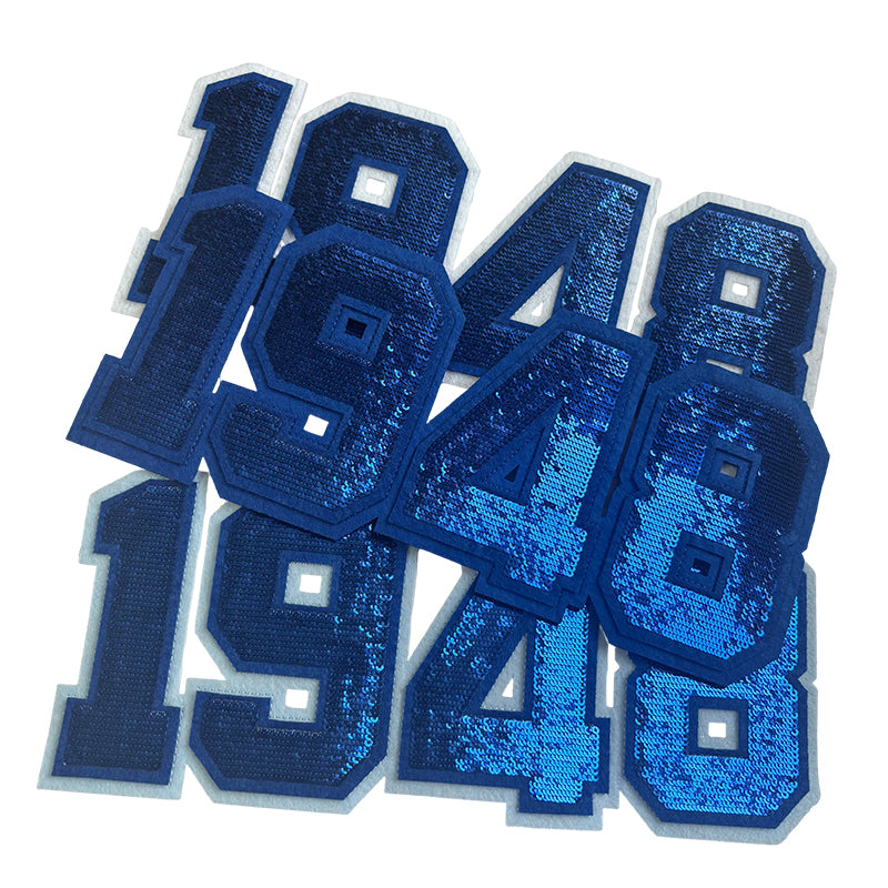 Zeta Amicae 1948 Sequined Iron On Patch Zeta Sorority