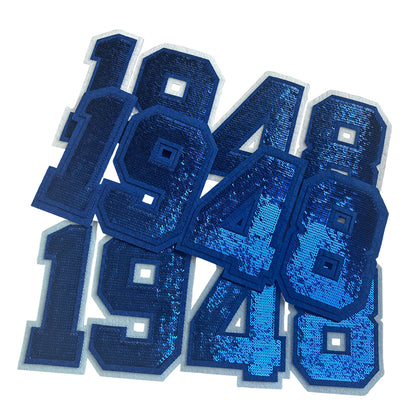 Zeta Amicae 1948 Sequined Iron On Patch Zeta Sorority