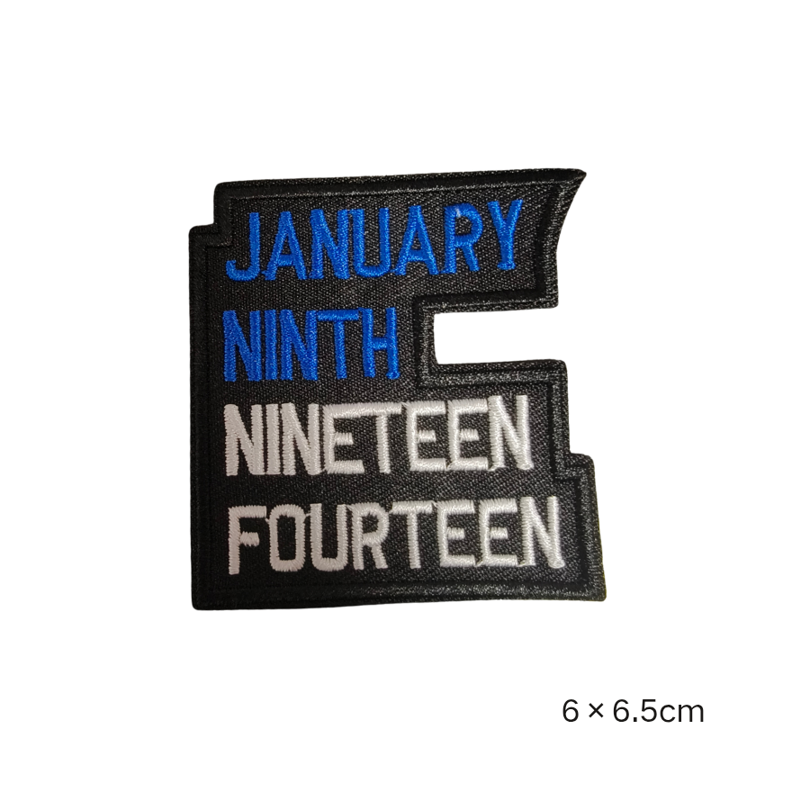 Zeta Phi Beta Embroidered Iron On Patches