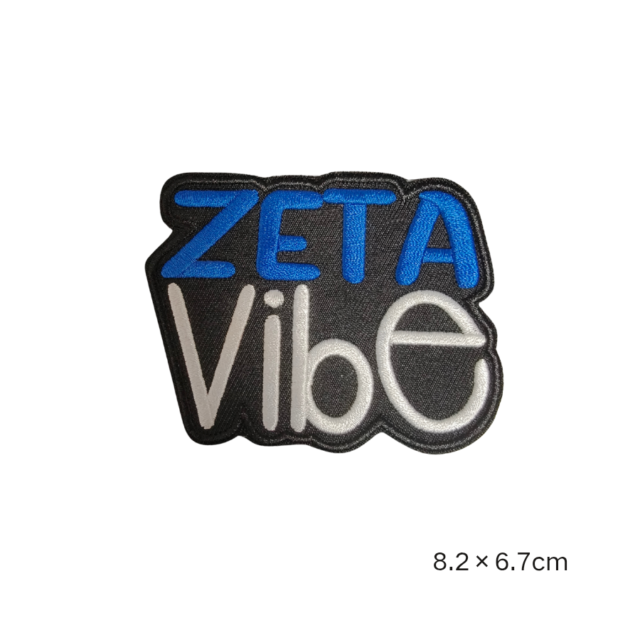 Zeta Phi Beta Embroidered Iron On Patches