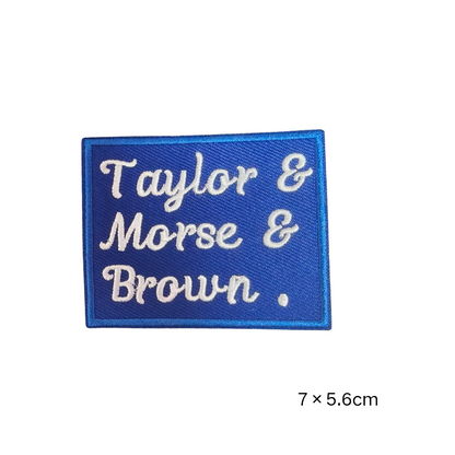 Zeta Phi Beta Embroidered Iron On Patches