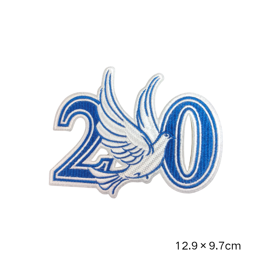 9Pcs Zeta Phi Beta Themed Embroidery Patches