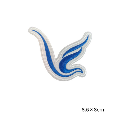 9Pcs Zeta Phi Beta Themed Embroidery Patches