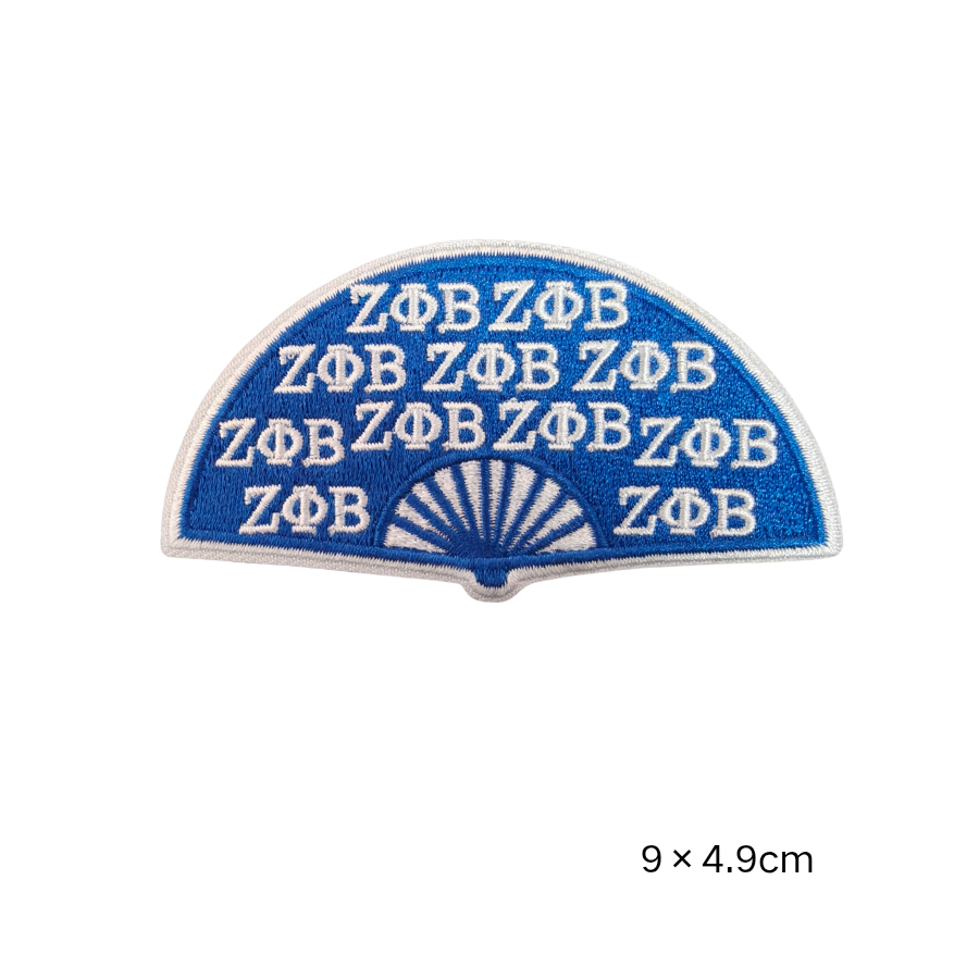 Zeta Phi Beta 1920 Embroidered Patches Set