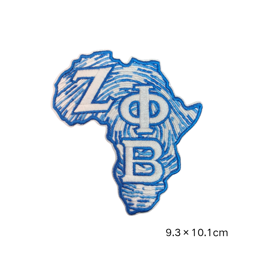 Zeta Phi Beta 1920 Embroidered Patches Set