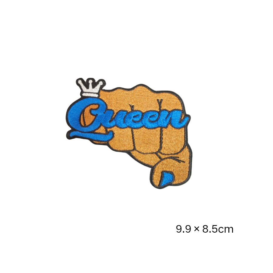 Zeta Phi Beta ZPB Hand Sign Embroidered Iron On Patches