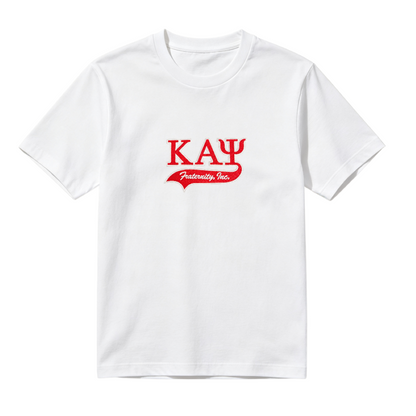 KAY Red Greek Lette Fraternity Themed Iron On Patches