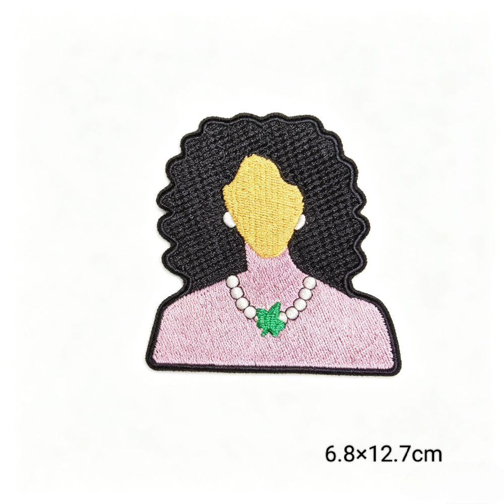 AKA Sorority 1908 Embroidered Iron On Patches Set