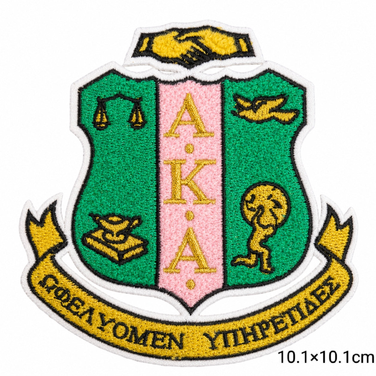 AKA 1908 & HBCU Love Heart Betty Boop Crest Iron On Patches