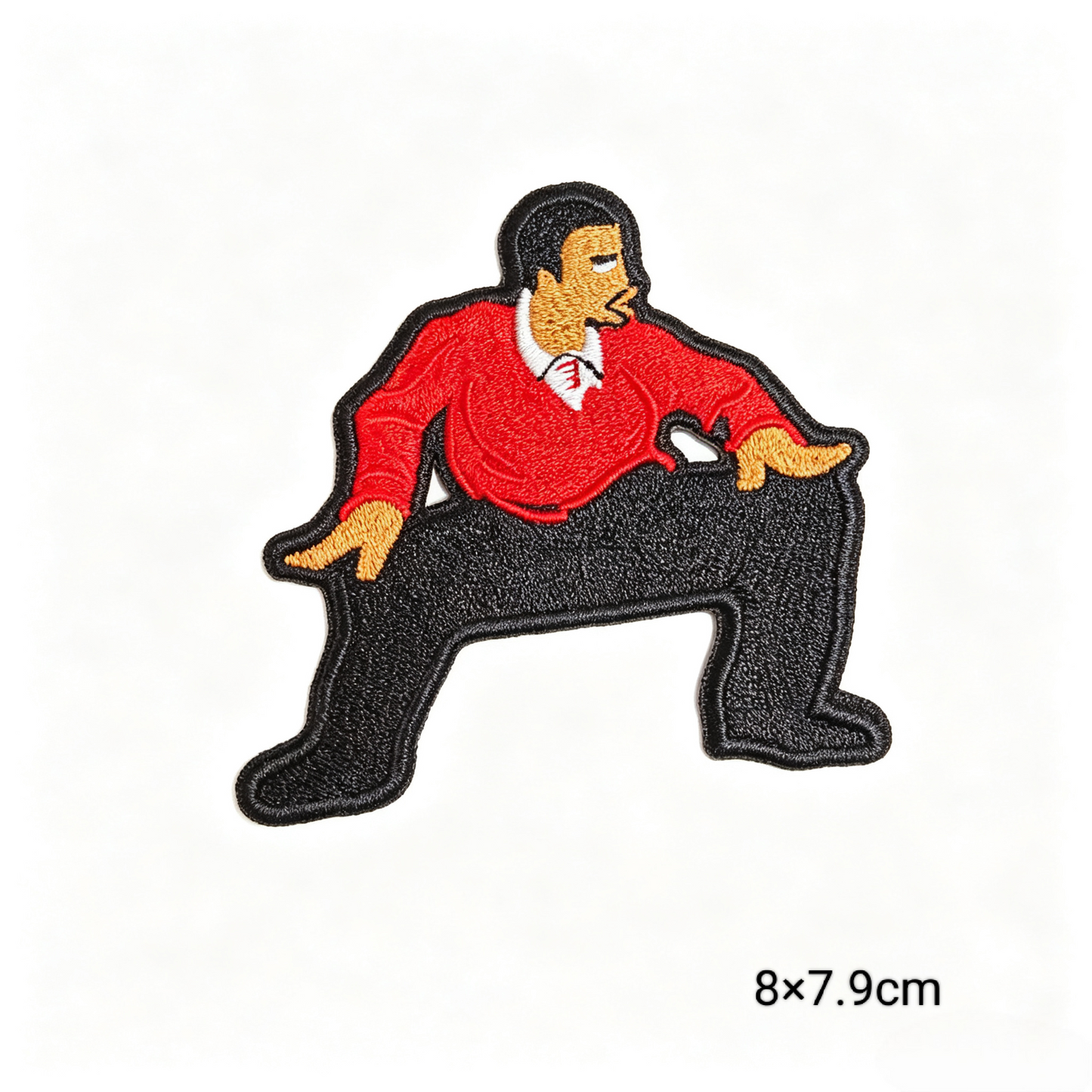 Delta Sigma Theta 1913 Sorority Red Black Humanoid pattern Iron On Patches