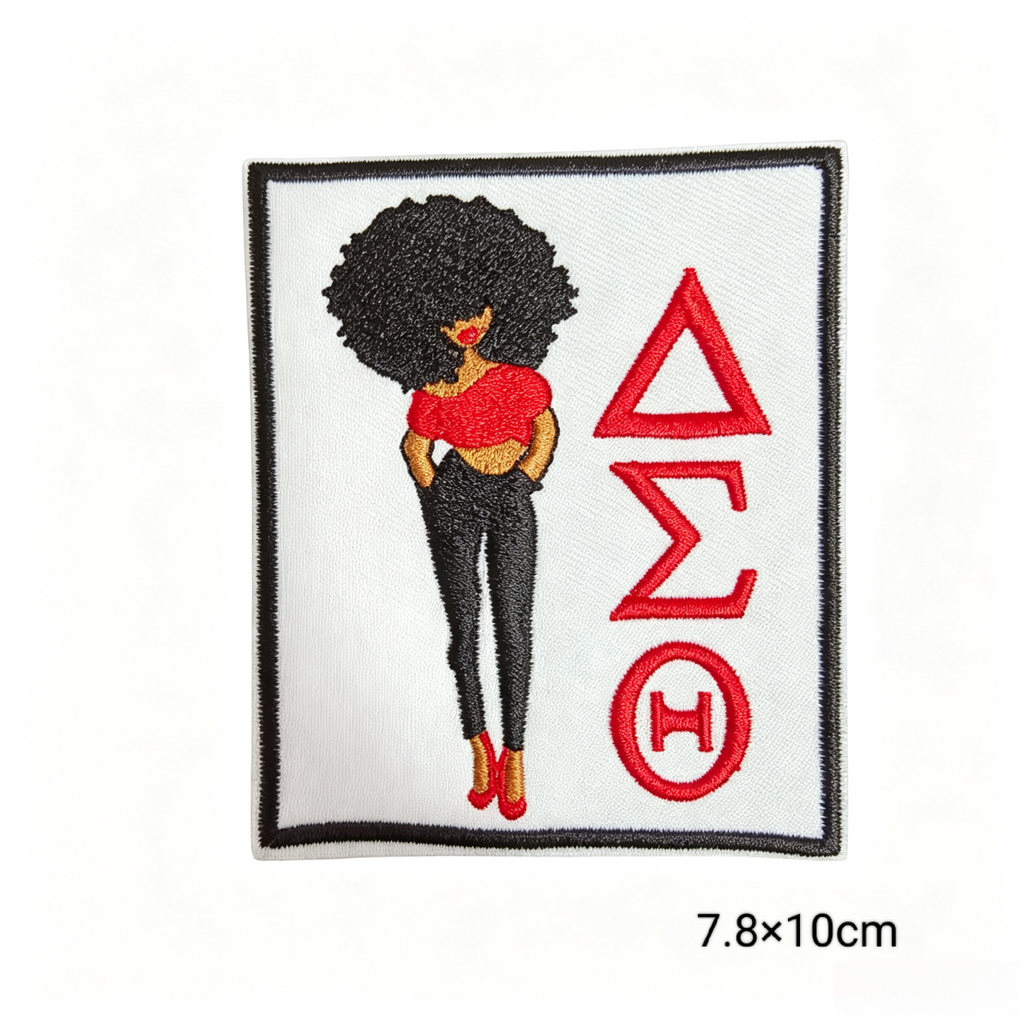 Delta Sigma Theta Sorority Iron On Patches