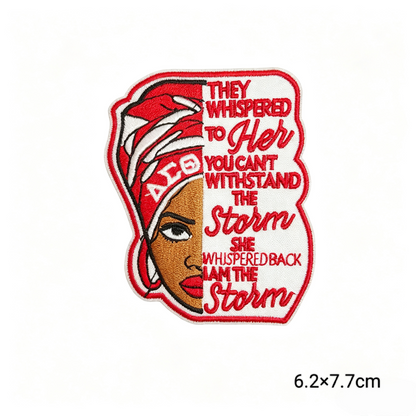Delta Sigma Theta Sorority Iron On Patches