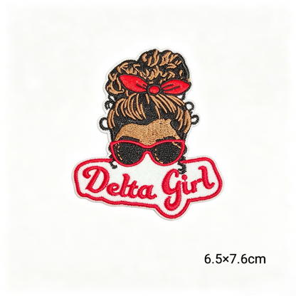 Delta Sigma Theta Sorority Iron On Patches