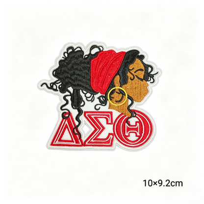 Delta Sigma Theta Sorority Iron On Patches