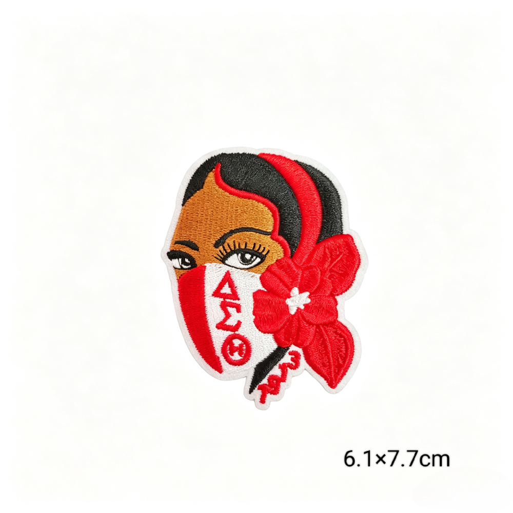 Delta Sigma Theta Sorority Iron On Patches