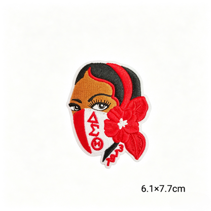 Delta Sigma Theta Sorority Iron On Patches