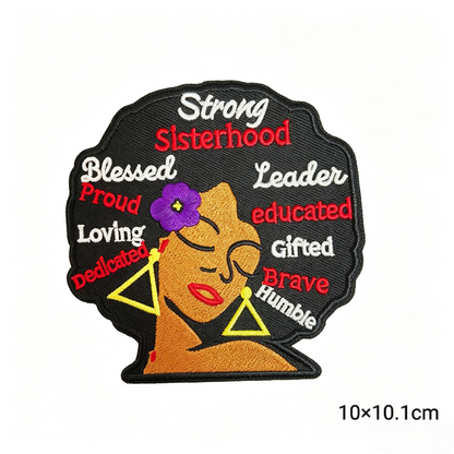 Delta Sigma Theta Sorority Iron On Patches