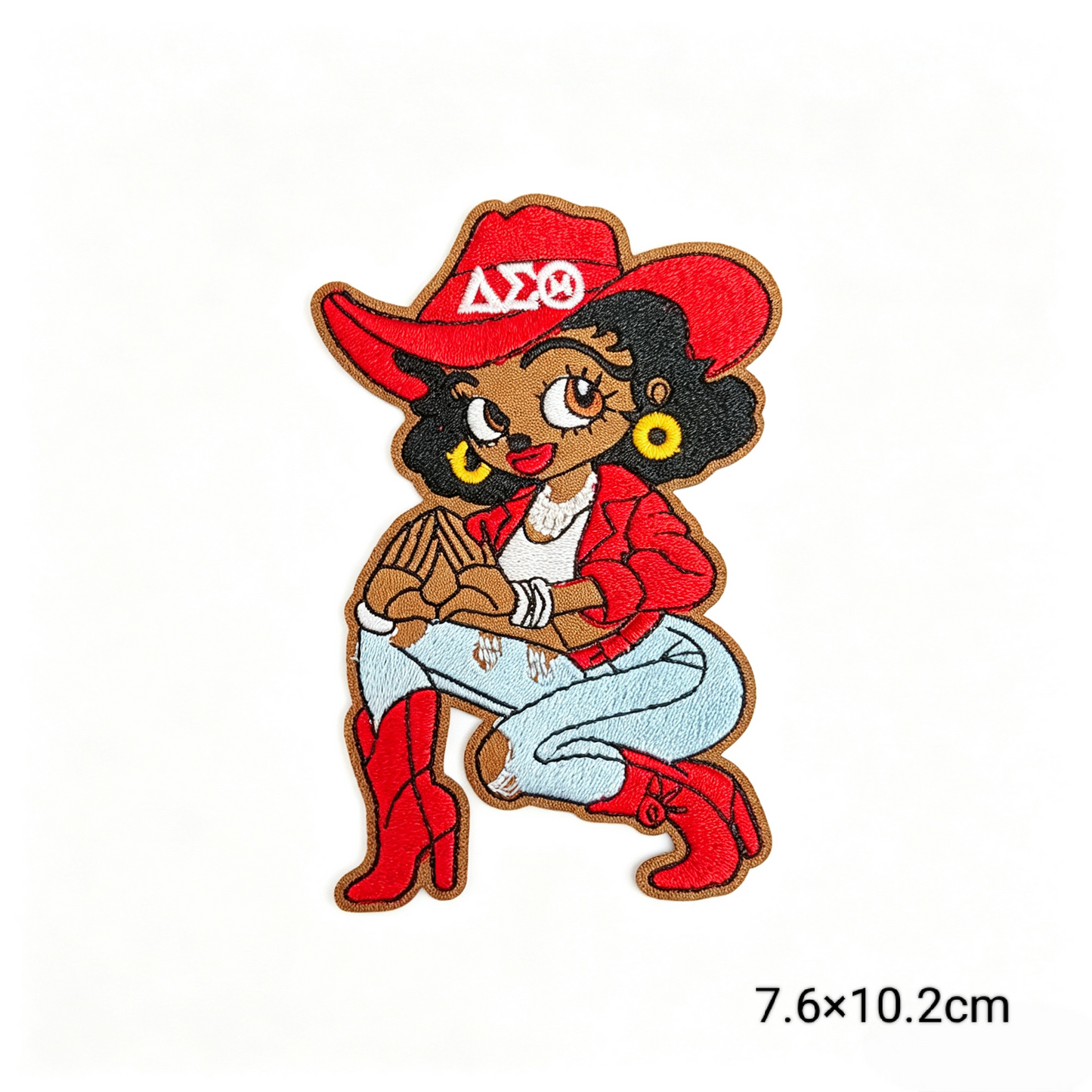 Delta Sigma Theta Sorority Iron On Patches