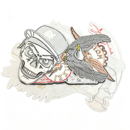 HD Motorcycle Iron On Patch
