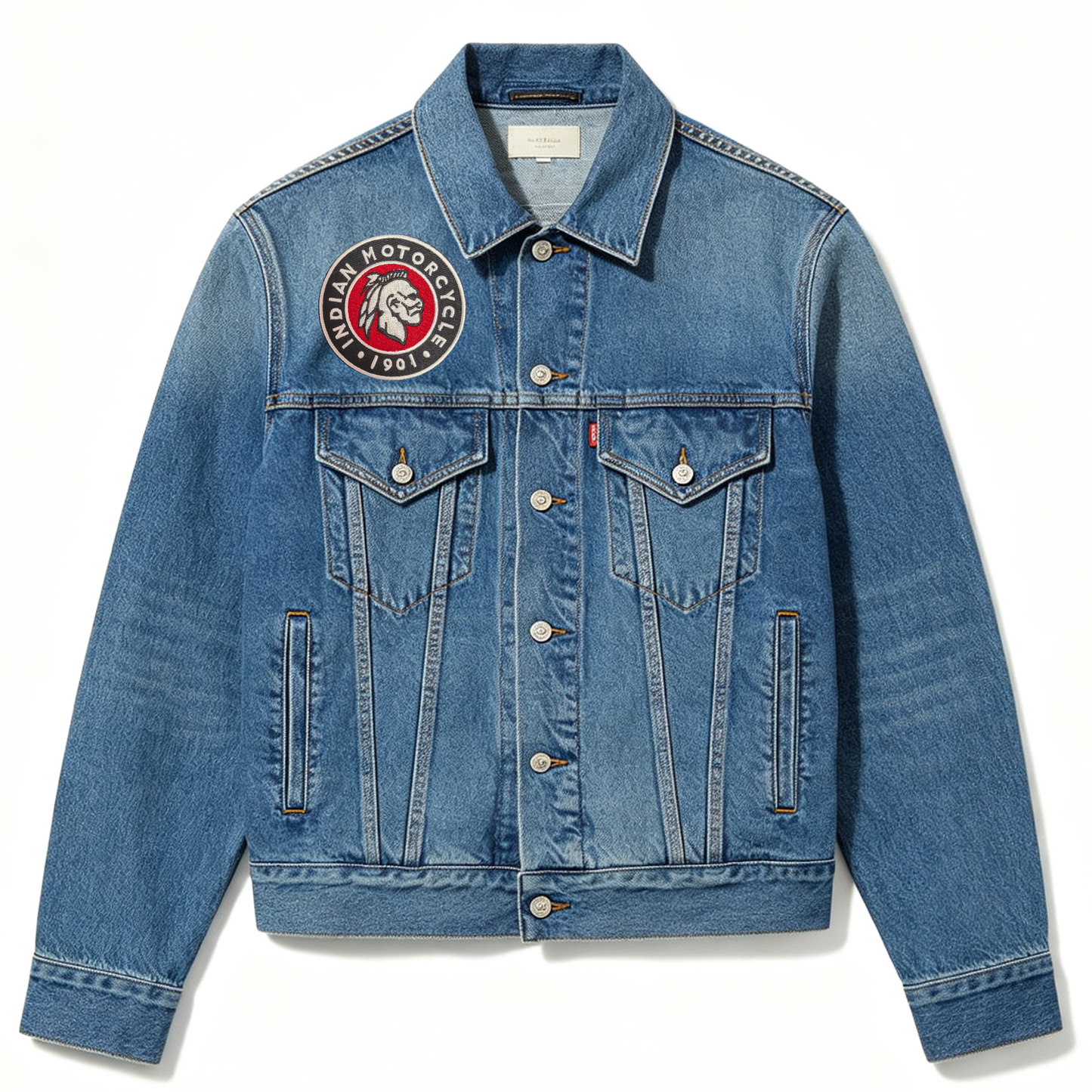 HD Motorcycle Iron On Patch
