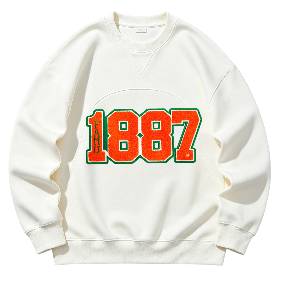 FAMU 1887 Legacy Rattler Chenille Embroidered Patches Florida A&M University HBCU Iron on Patches