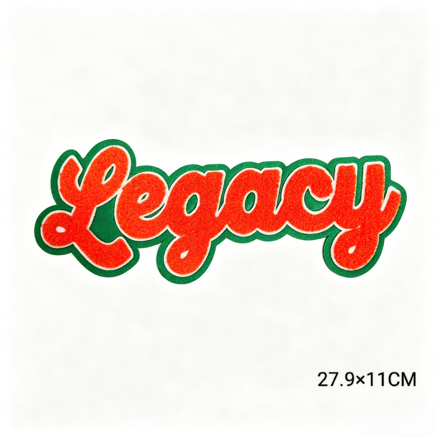 FAMU 1887 Legacy Rattler Chenille Embroidered Patches Florida A&M University HBCU Iron on Patches