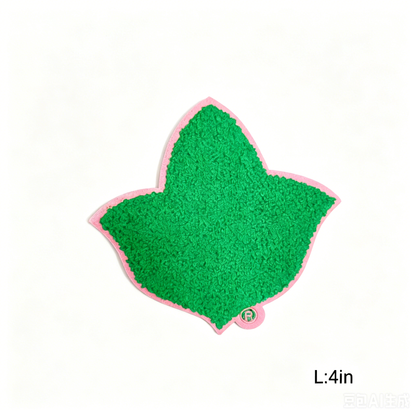 Small Size Sorority AKA Ivy Pearl Embroidery Design Patches