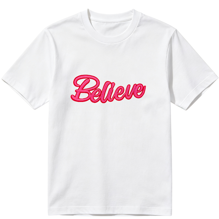 Hot Pink/Black Trendy Letter Embroidery Iron-on Patches Various Inspirational Slogan & Letters