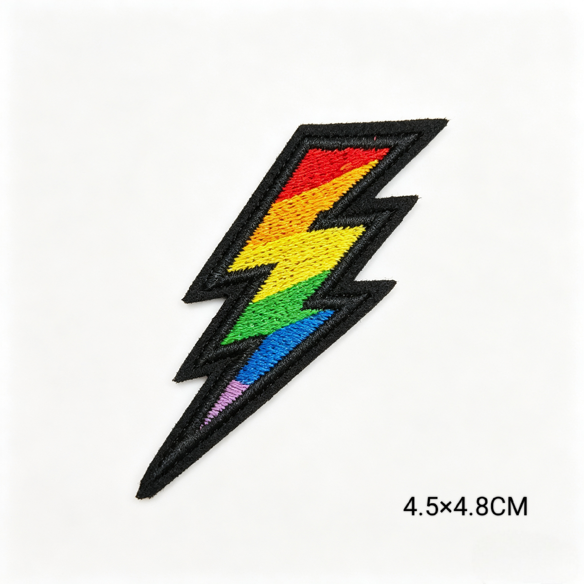 Custom Rainbow Peace Love Embroidery Iron On Patches