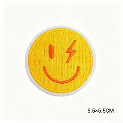 Custom Rainbow Peace Love Embroidery Iron On Patches