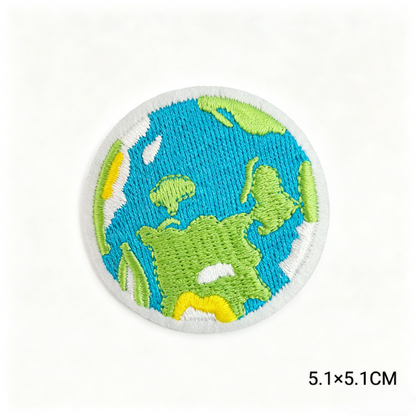 Custom Rainbow Peace Love Embroidery Iron On Patches