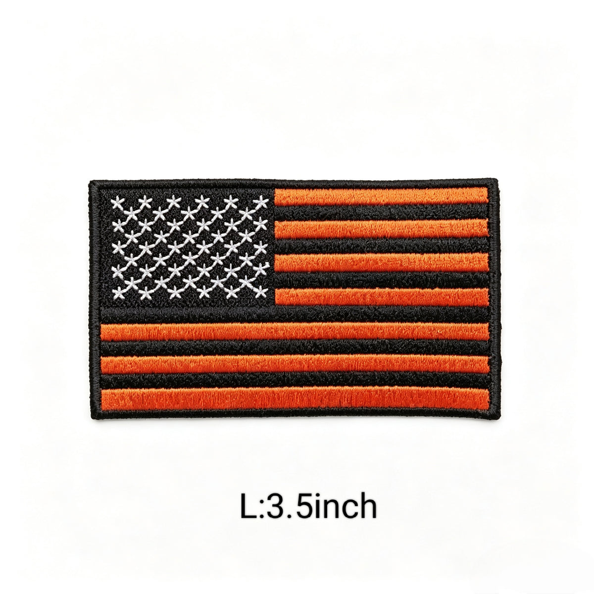 American Flag Embroidery Patch Iron On USA National Flag Sew On Applique For Clothes