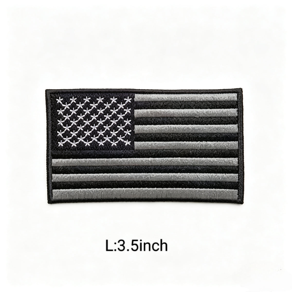 American Flag Embroidery Patch Iron On USA National Flag Sew On Applique For Clothes