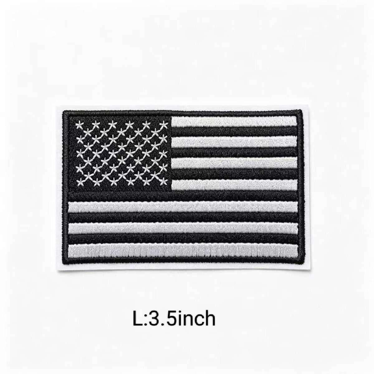American Flag Embroidery Patch Iron On USA National Flag Sew On Applique For Clothes