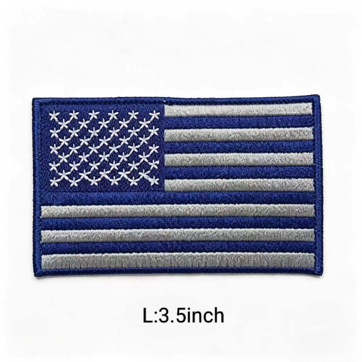 American Flag Embroidery Patch Iron On USA National Flag Sew On Applique For Clothes