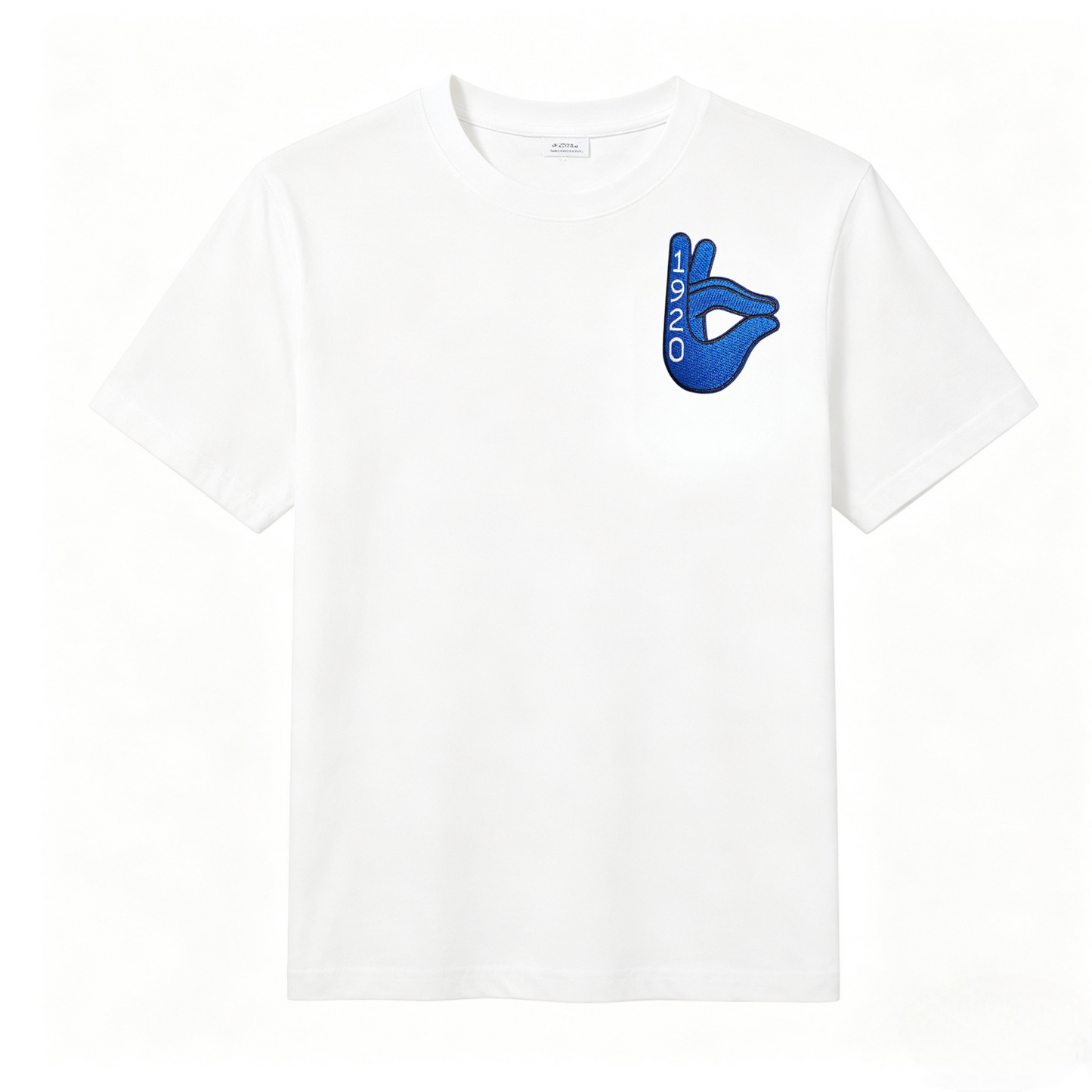 Zeta Phi Beta 1920 Hand Sign Embroidered Patches Set