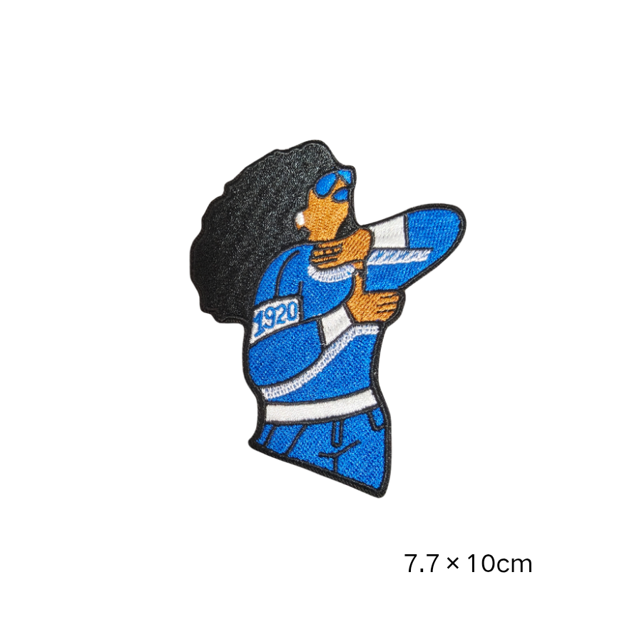 Zeta Phi Beta Finer Womanhood Embroidered Patches Set