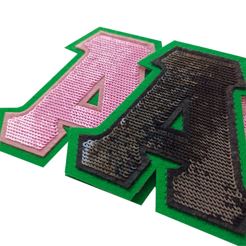 Alpha Kappa Alpha Sorority AKA Sequin Patches