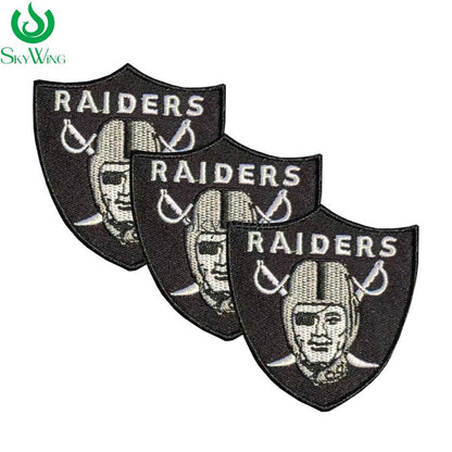 RAIDERS Team Logo Embroidered Patch