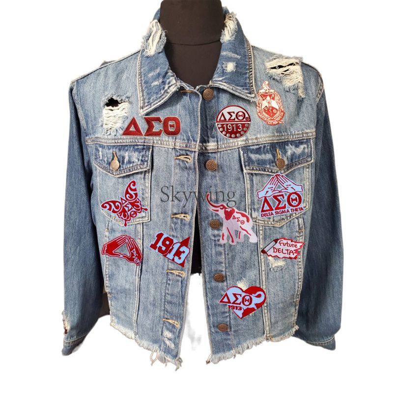 Delta Sorority Embroidered Patch