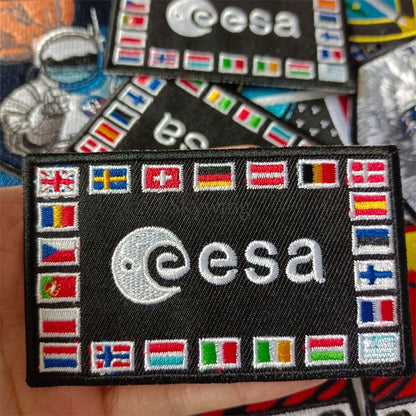 ESA Space Series Embroidered Patches